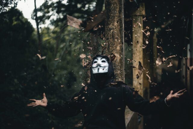Guy Fawkes Maske